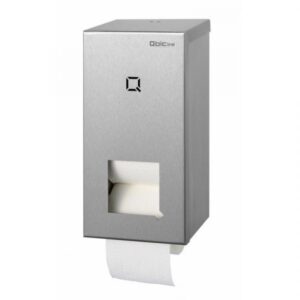 All Care Qbic-line 2-rols Toiletrolhouder RVS, QTR2 SSL