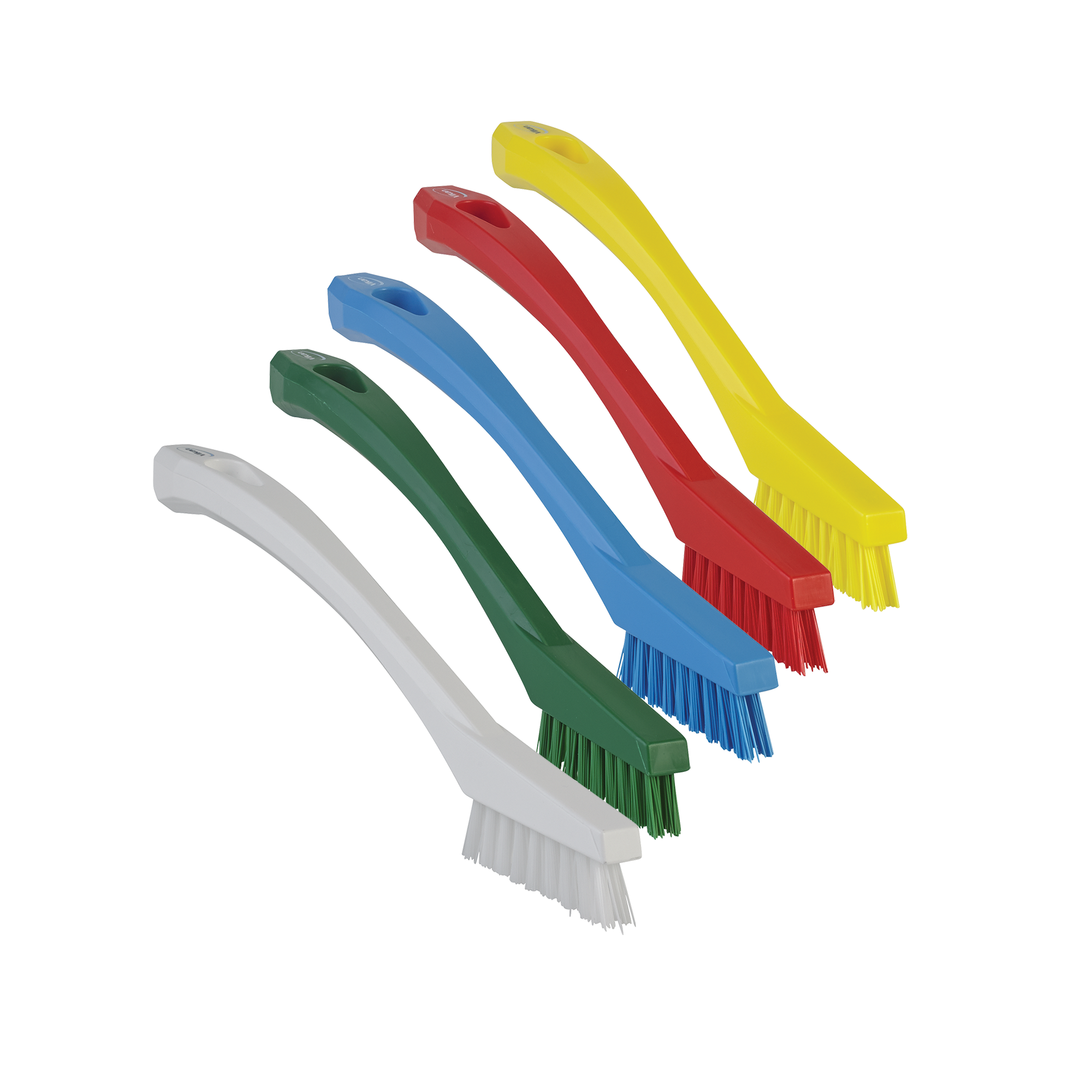 Vikan Precisie-/Voegenborstel Extra Hard 205x20x40mm - Diverse kleuren