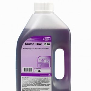 Suma Bac D10 Reinigings- en Desinfectiemiddel Flacon 2L