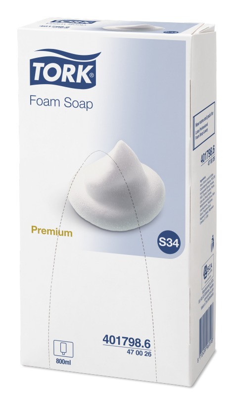 Tork Premium Foam Zeep Doos 6x800ml S34