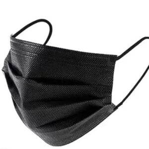 Mondmasker 3-lgs Zwart Type II-R Doosje 50 stuks