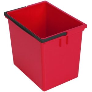 Vermop Emmer 17L Zwart/Rood t.b.v. Shopster