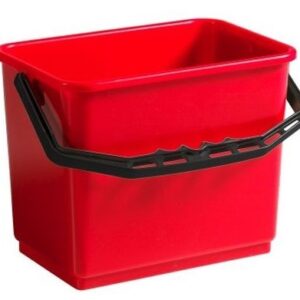 Emmer 6L Rood t.b.v. Microrol Wringer