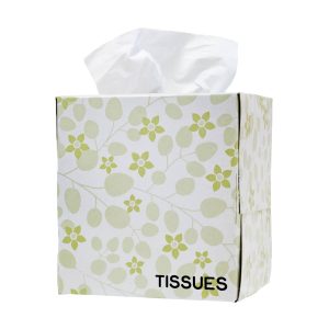 Omnimar Facial Tissue Kubus 2-lgs Cellulose Doos 30x90vel